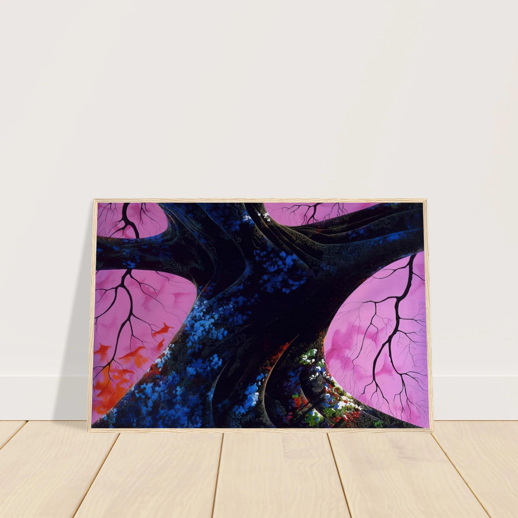 Giant Oak Framed Poster | Eyvind Earle Framed Prints Wall Art | Eyvind Earle Prints