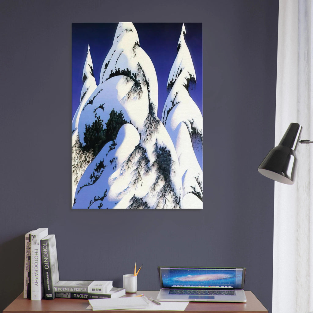Snow Trees Canvas | Eyvind Earle Canvas | Eyvind Earle Prints