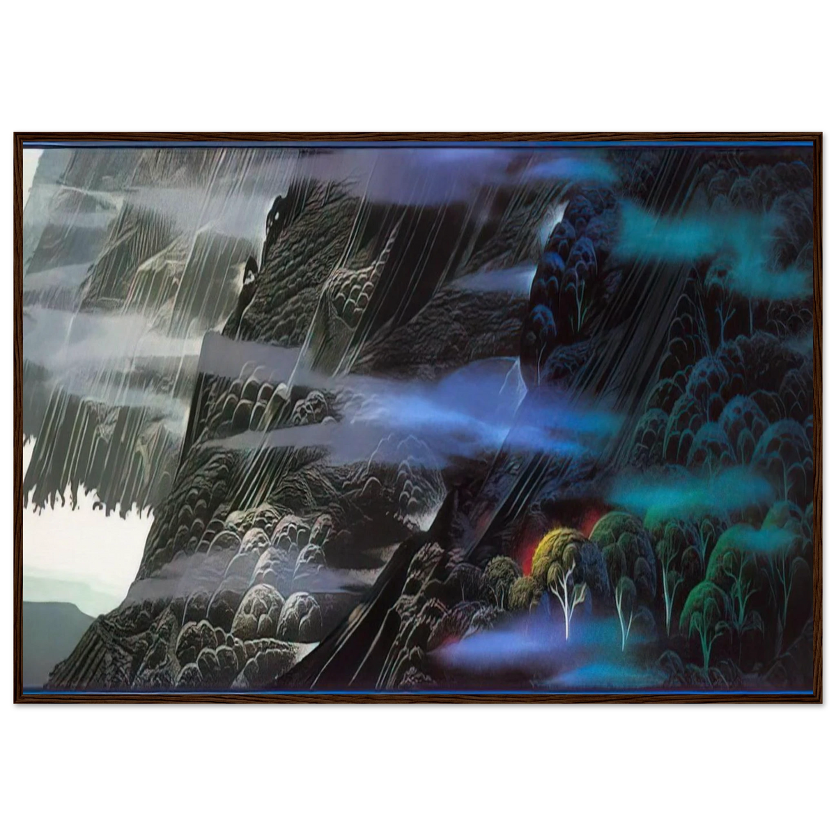 Emerald Coast Framed Poster | Eyvind Earle Framed Prints Wall Art | Eyvind Earle Prints