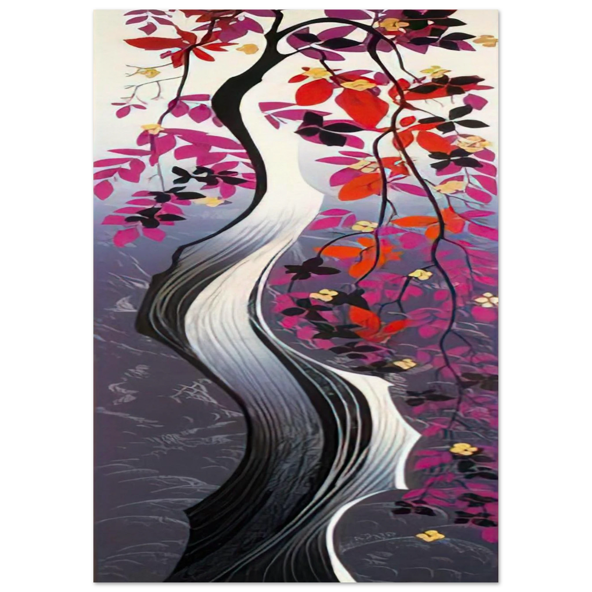 Twisted Tree Poster | Eyvind Earle Poster | Eyvind Earle Prints