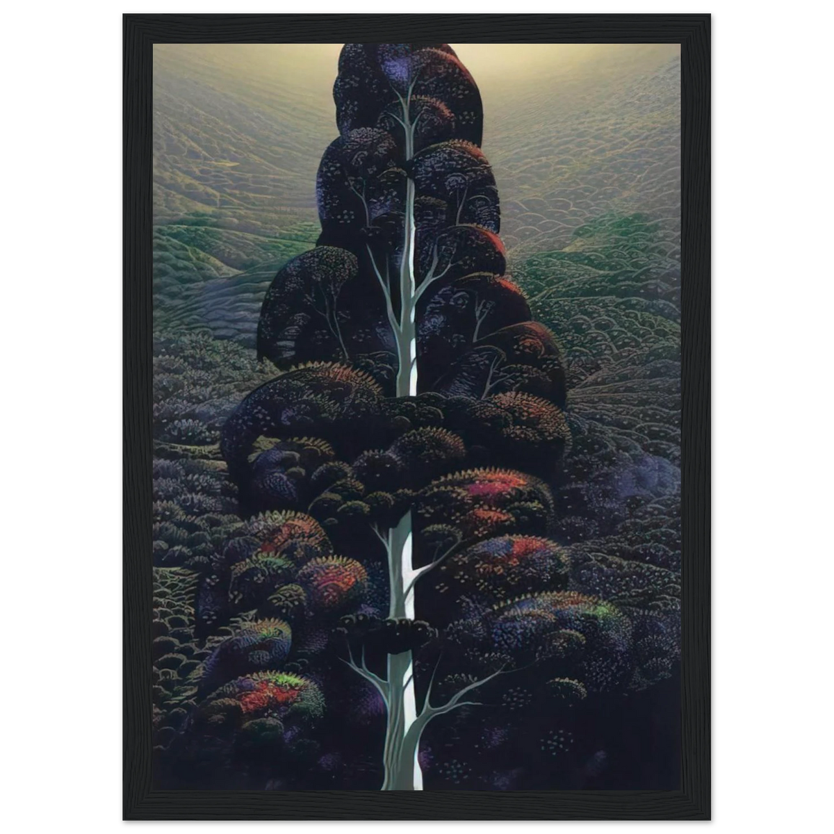Reaching for the Sky Framed Poster | Eyvind Earle Framed Prints Wall Art | Eyvind Earle Prints