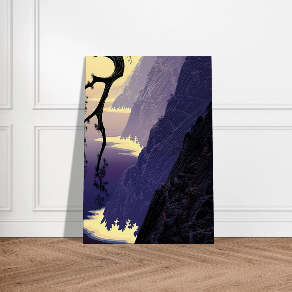 Purple Mist Canvas | Eyvind Earle Canvas | Eyvind Earle Prints