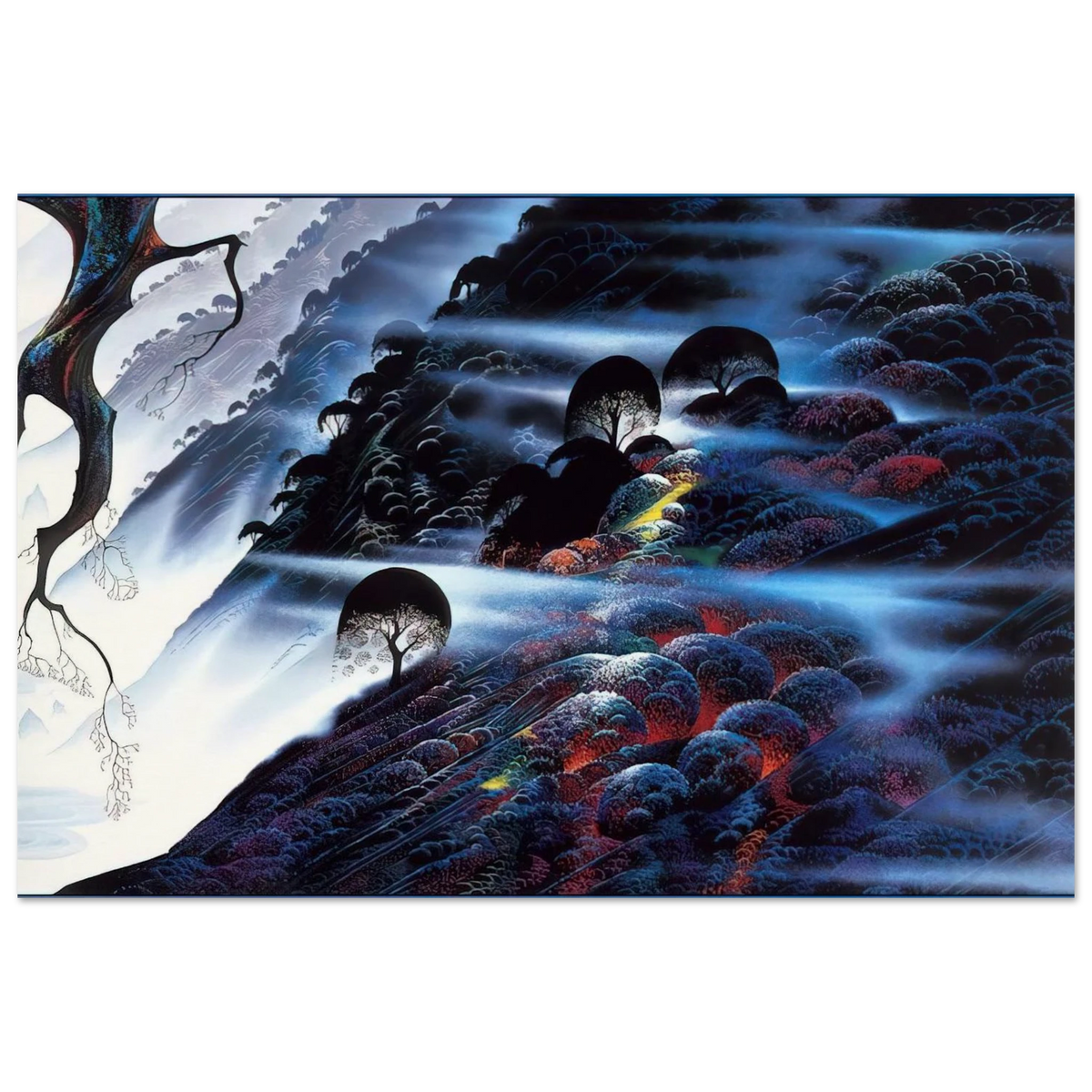 Blue Light Poster | Eyvind Earle Poster | Eyvind Earle Prints