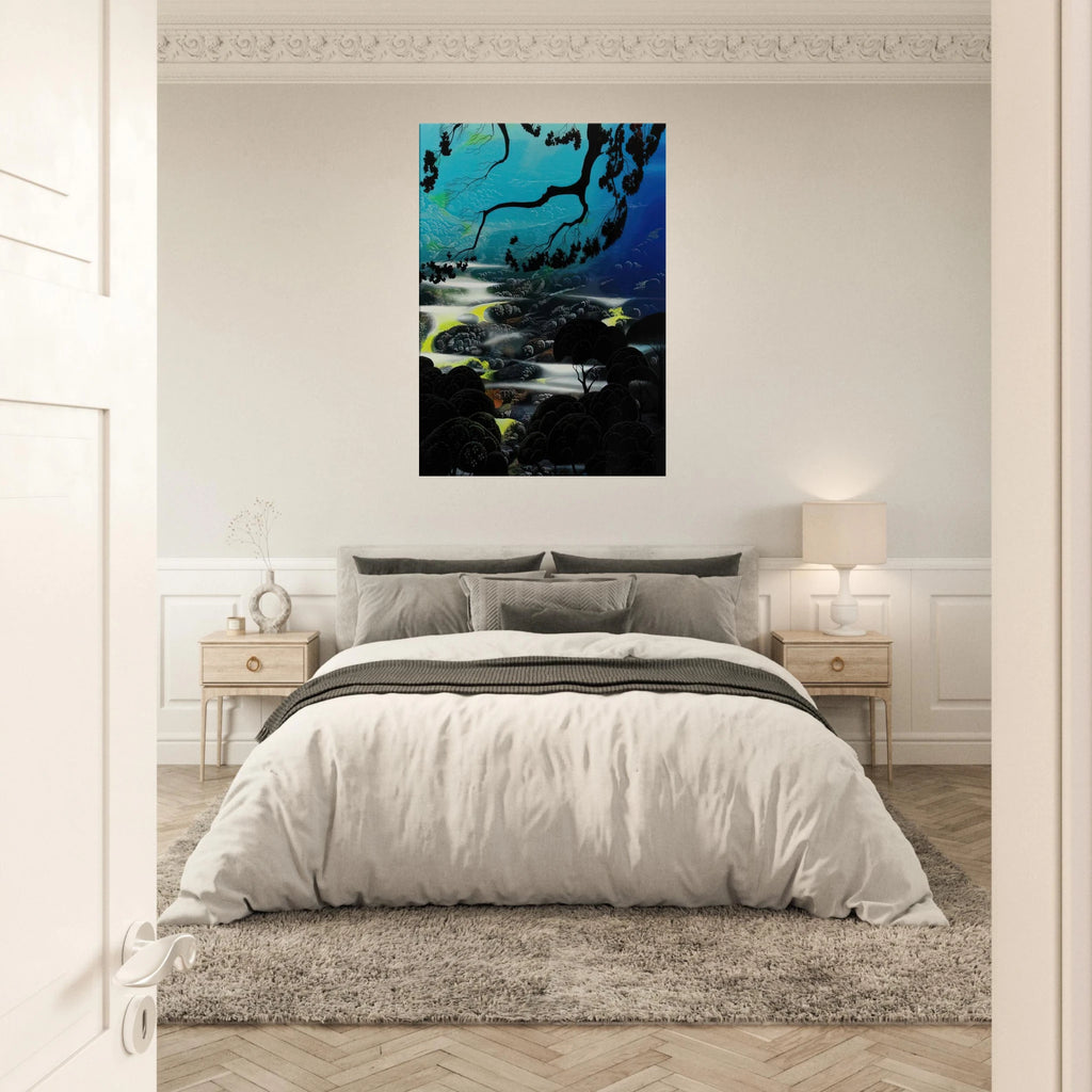 Days End Canvas | Eyvind Earle Canvas | Eyvind Earle Prints