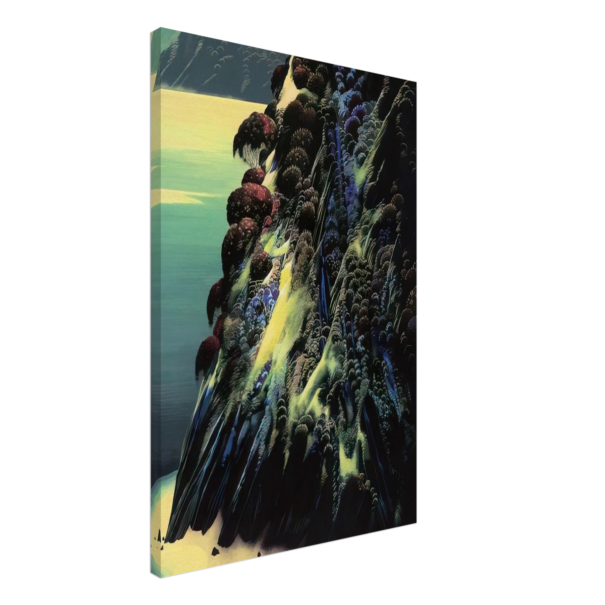 Big Sur Poem Canvas | Eyvind Earle Canvas | Eyvind Earle Prints