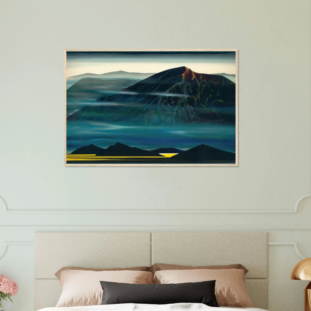 Santa Fe Trail new Serigrap Framed Poster | Eyvind Earle Framed Prints Wall Art | Eyvind Earle Prints
