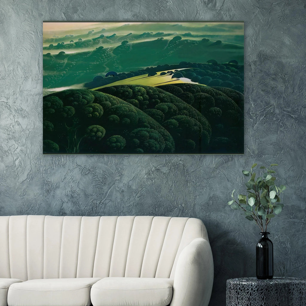 Morning Fog Poster | Eyvind Earle Poster | Eyvind Earle Prints