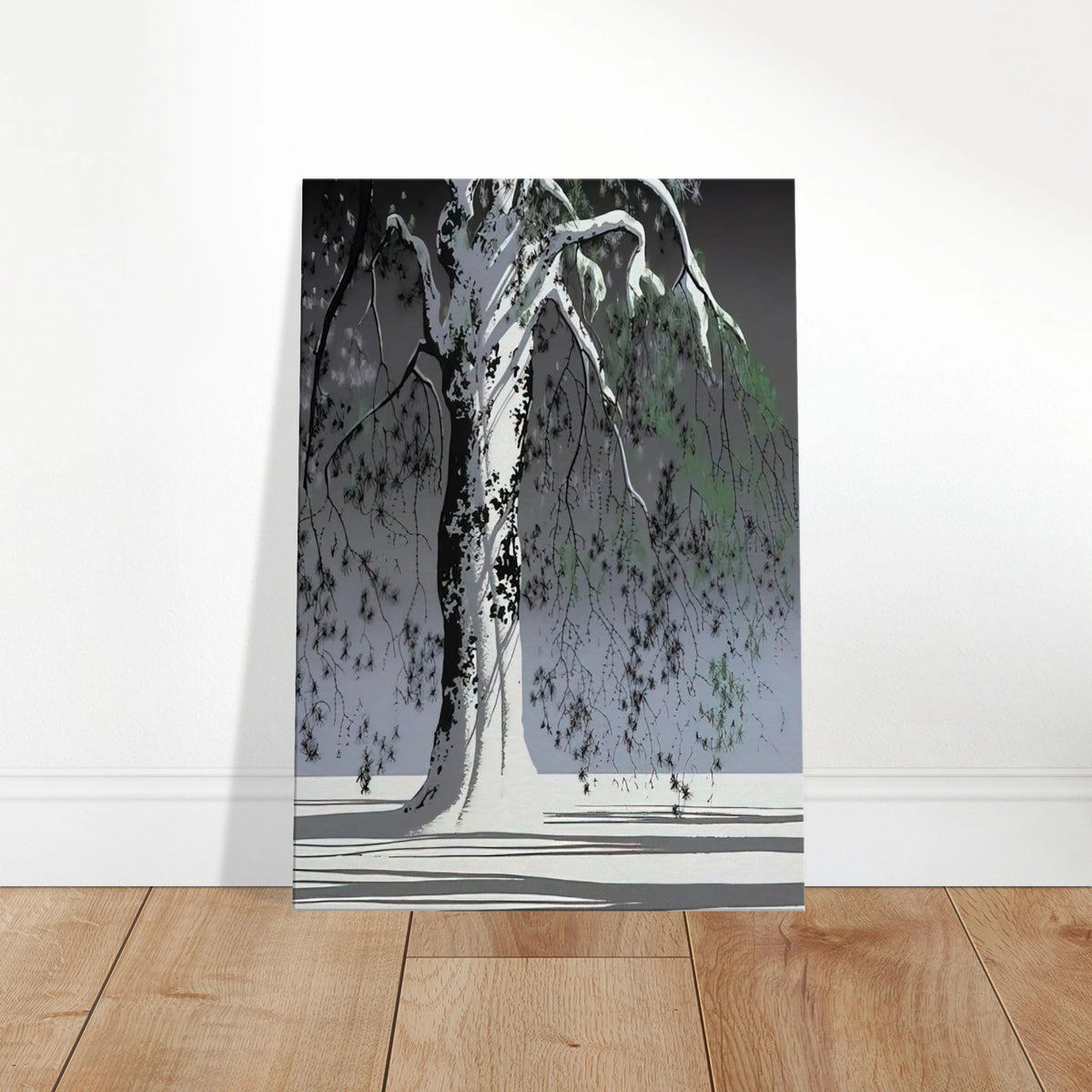 Fir Tree In Snow Canvas | Eyvind Earle Canvas | Eyvind Earle Prints