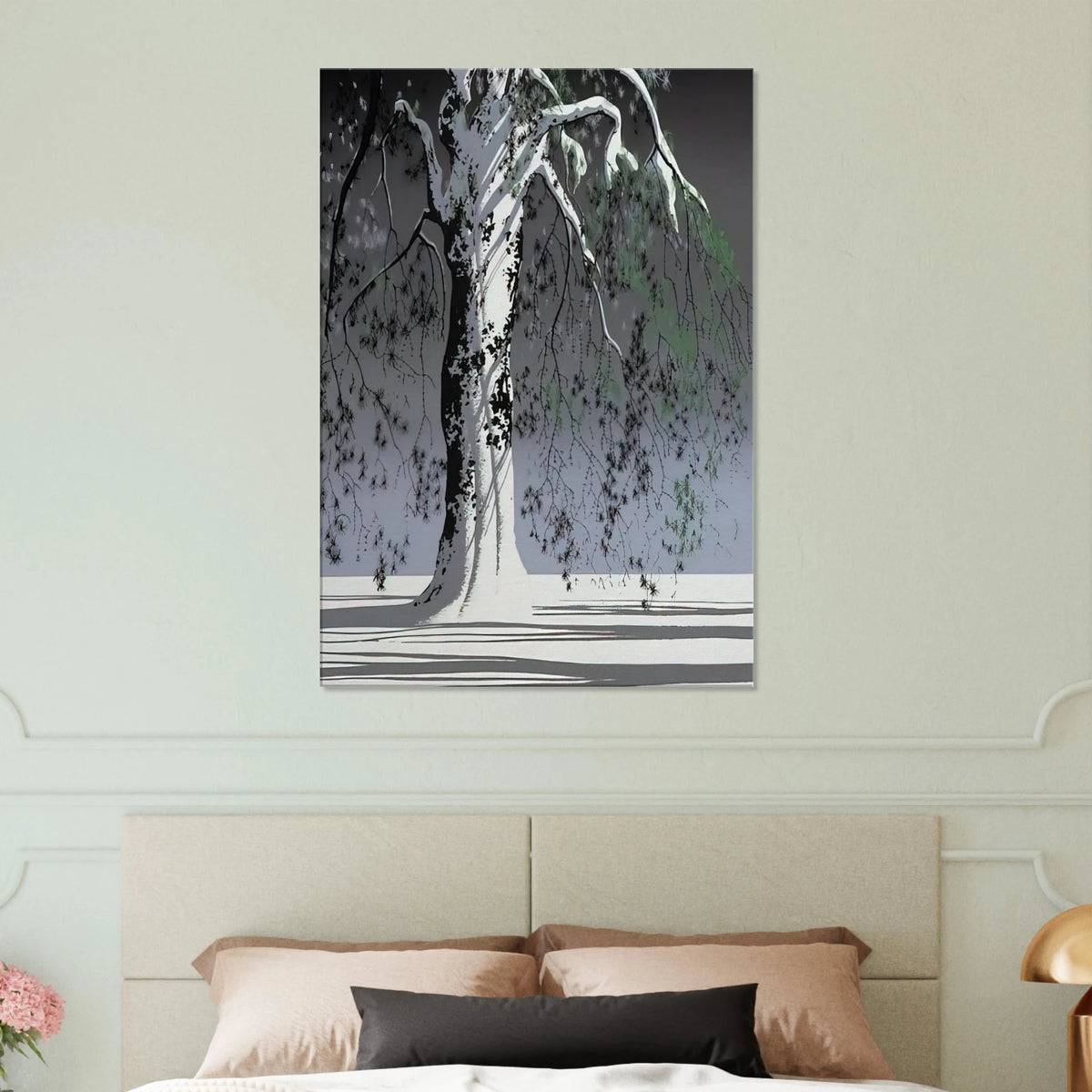 Fir Tree In Snow Canvas | Eyvind Earle Canvas | Eyvind Earle Prints