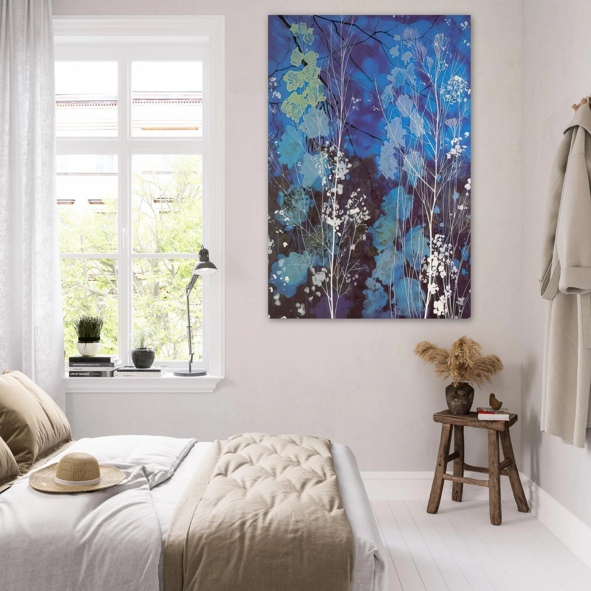 Delphinium Poster | Eyvind Earle Poster | Eyvind Earle Prints