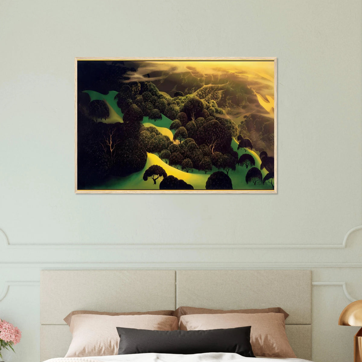 Deep Wilderness Framed Poster | Eyvind Earle Framed Prints Wall Art | Eyvind Earle Prints