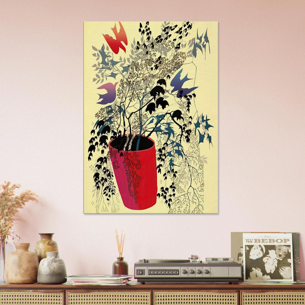 Red Barrell Canvas | Eyvind Earle Canvas | Eyvind Earle Prints