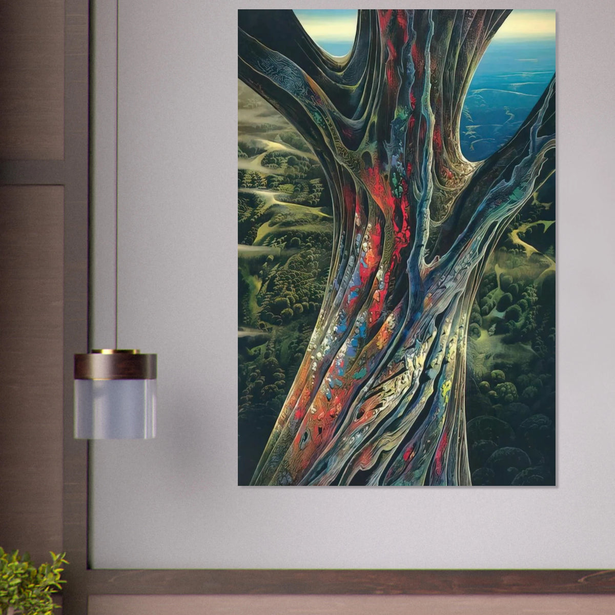The Great Jewel Tree Poster | Eyvind Earle Poster | Eyvind Earle Prints
