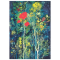 Poppies and Flowers Poster | Eyvind Earle Poster | Eyvind Earle Prints