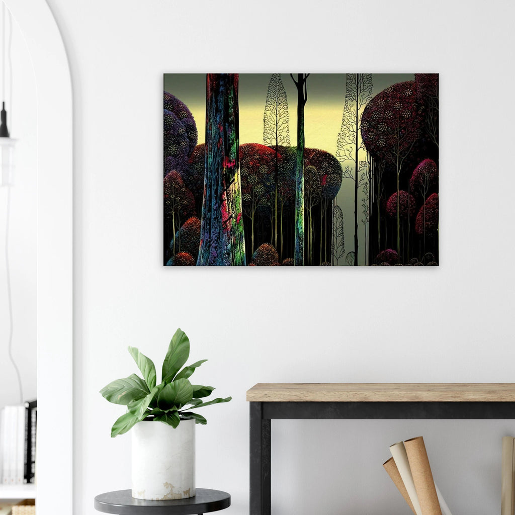 Gothic Forest Canvas | Eyvind Earle Canvas | Eyvind Earle Prints
