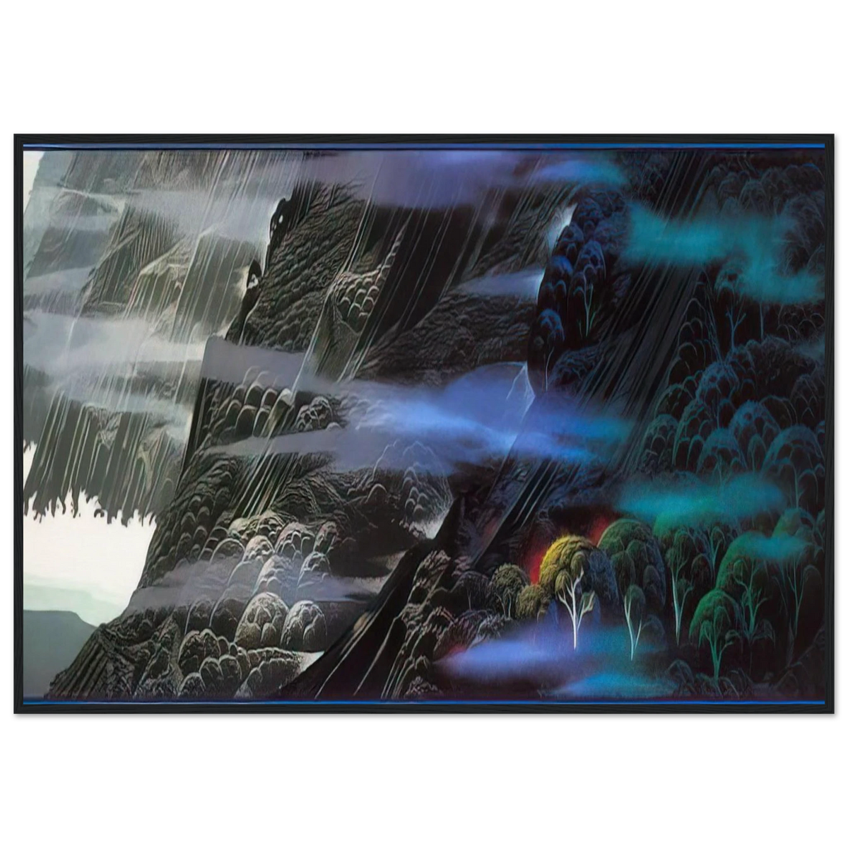 Emerald Coast Framed Poster | Eyvind Earle Framed Prints Wall Art | Eyvind Earle Prints