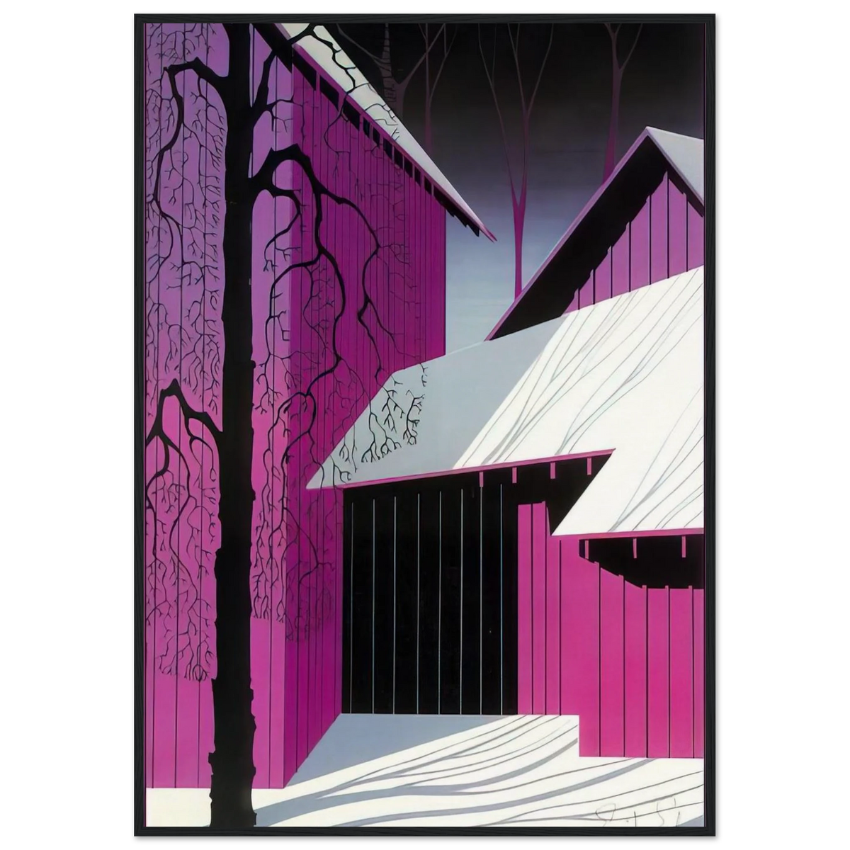 Amethyst Framed Poster | Eyvind Earle Framed Prints Wall Art | Eyvind Earle Prints