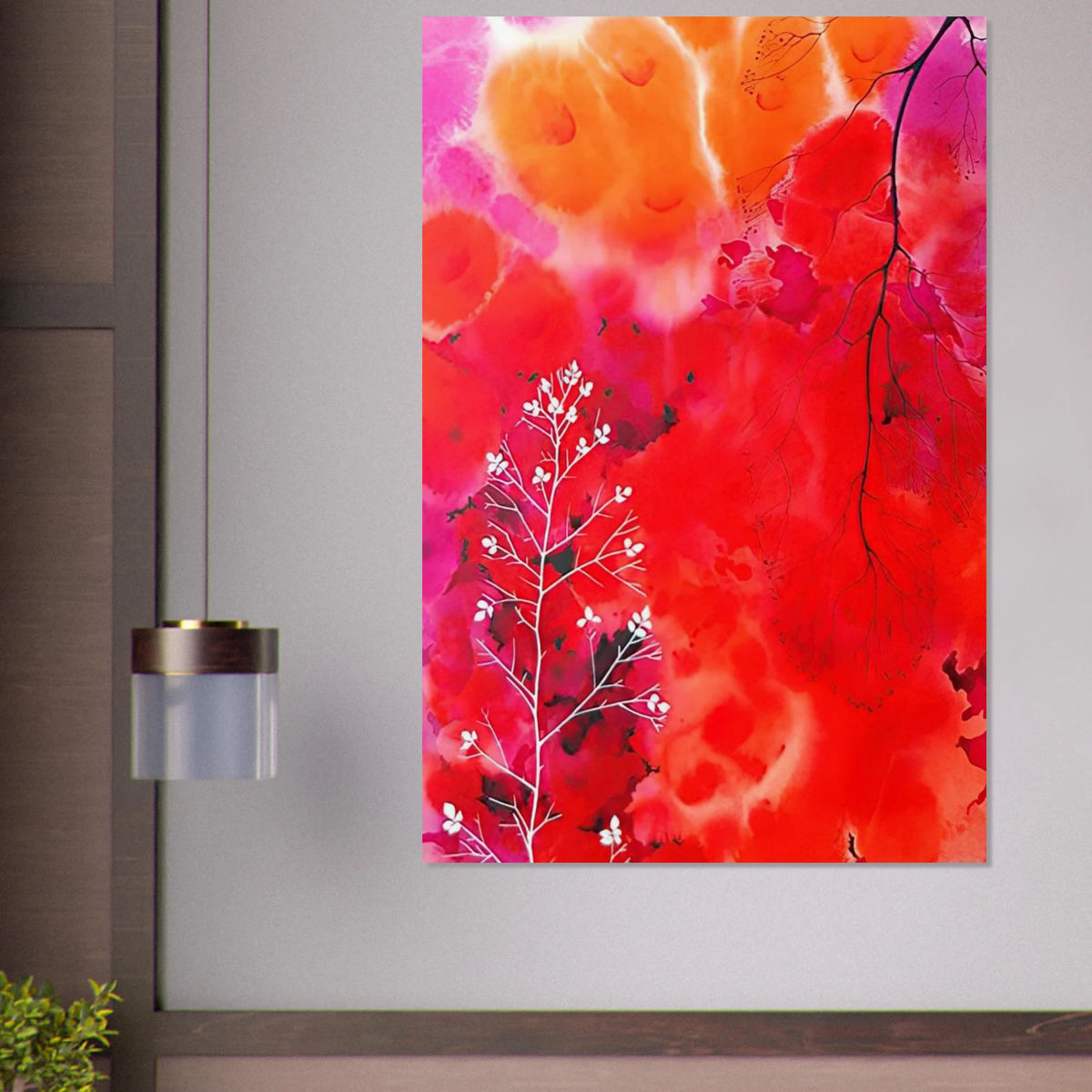 Flower Fantasy Poster | Eyvind Earle Poster | Eyvind Earle Prints