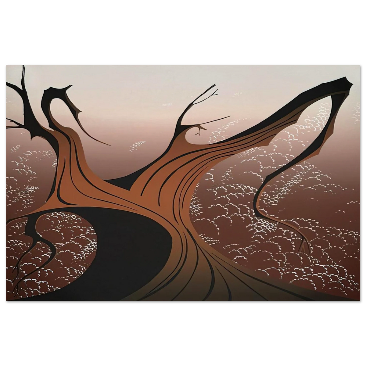Brown Tree Poster | Eyvind Earle Poster | Eyvind Earle Prints
