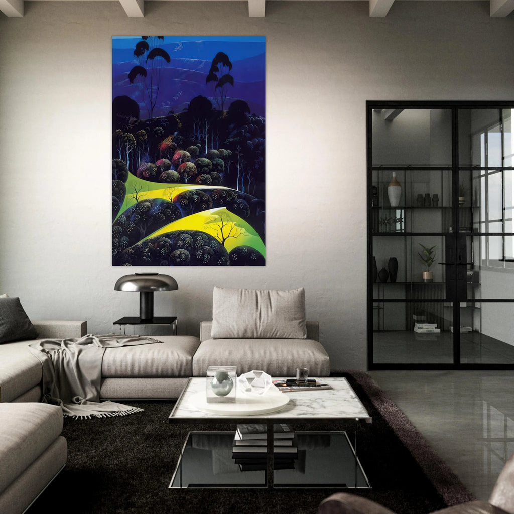 Inland from the Sea Poster | Eyvind Earle Poster | Eyvind Earle Prints