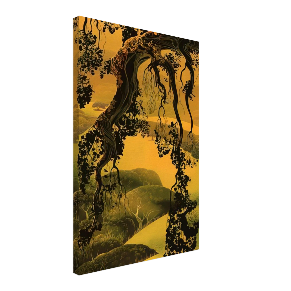 Yorktown Branch Canvas | Eyvind Earle Canvas | Eyvind Earle Prints