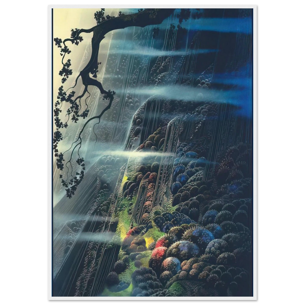 Evening Magic Framed Poster | Eyvind Earle Framed Prints Wall Art | Eyvind Earle Prints