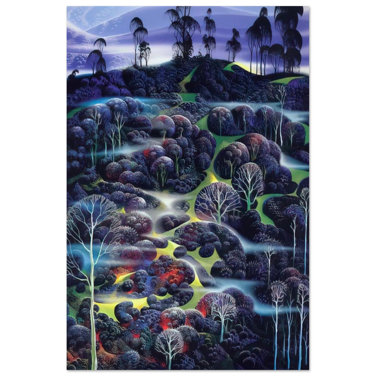 Solemn Solitude Poster | Eyvind Earle Poster | Eyvind Earle Prints