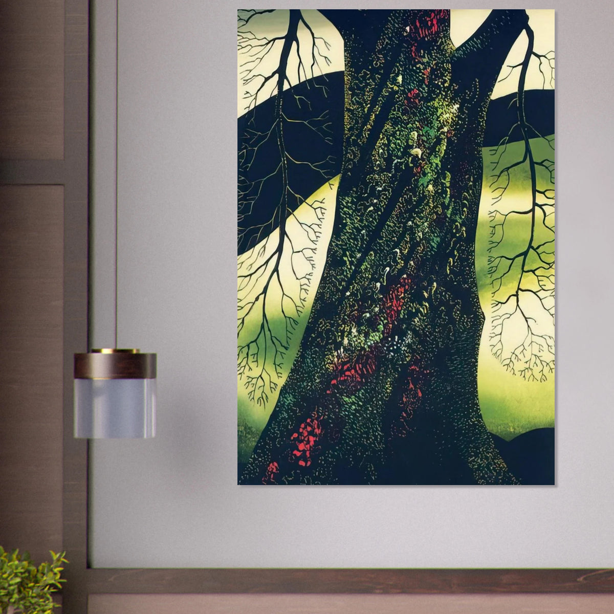 Oak Tree Poster | Eyvind Earle Poster | Eyvind Earle Prints