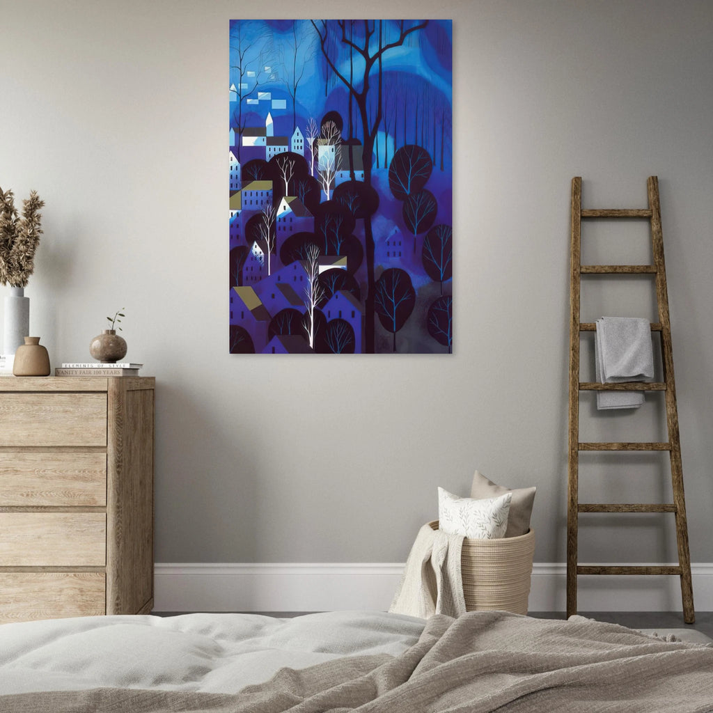 Midnight Blue Poster | Eyvind Earle Poster | Eyvind Earle Prints