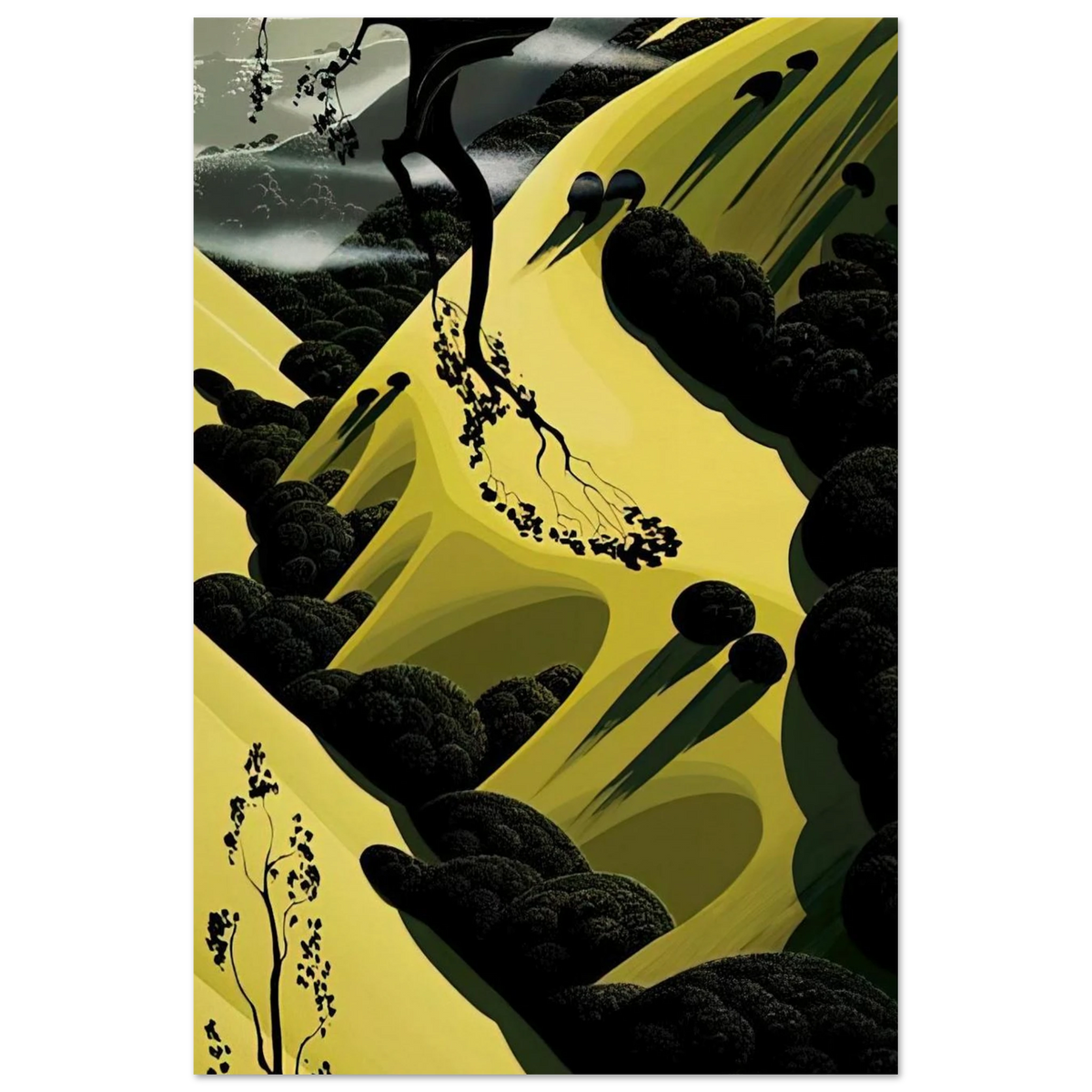 High Country Valley Poster | Eyvind Earle Poster | Eyvind Earle Prints