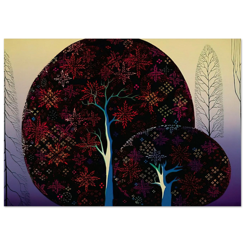 A Tree Poem Poster | Eyvind Earle Poster | Eyvind Earle Prints