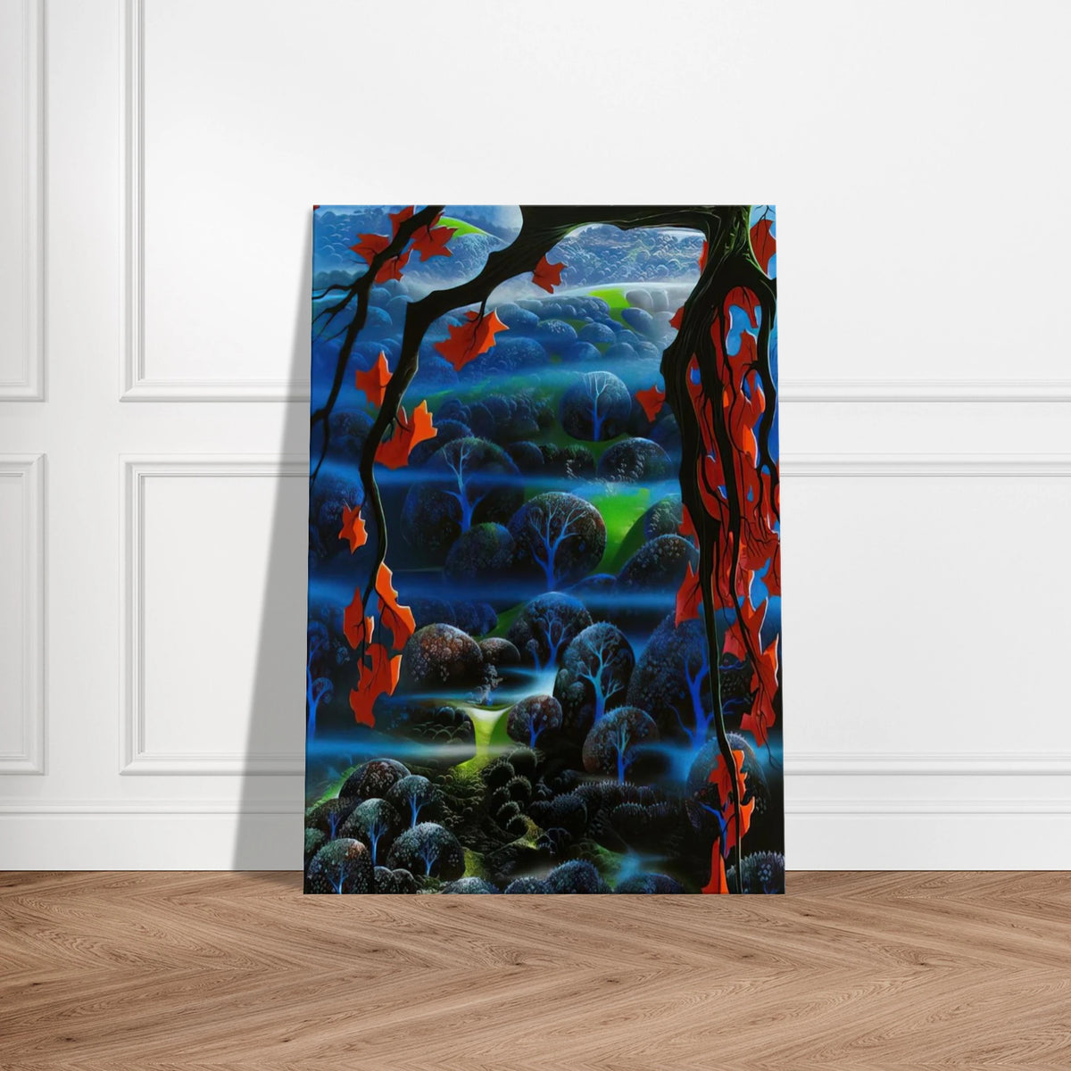 Valley of Dreams Canvas | Eyvind Earle Canvas | Eyvind Earle Prints