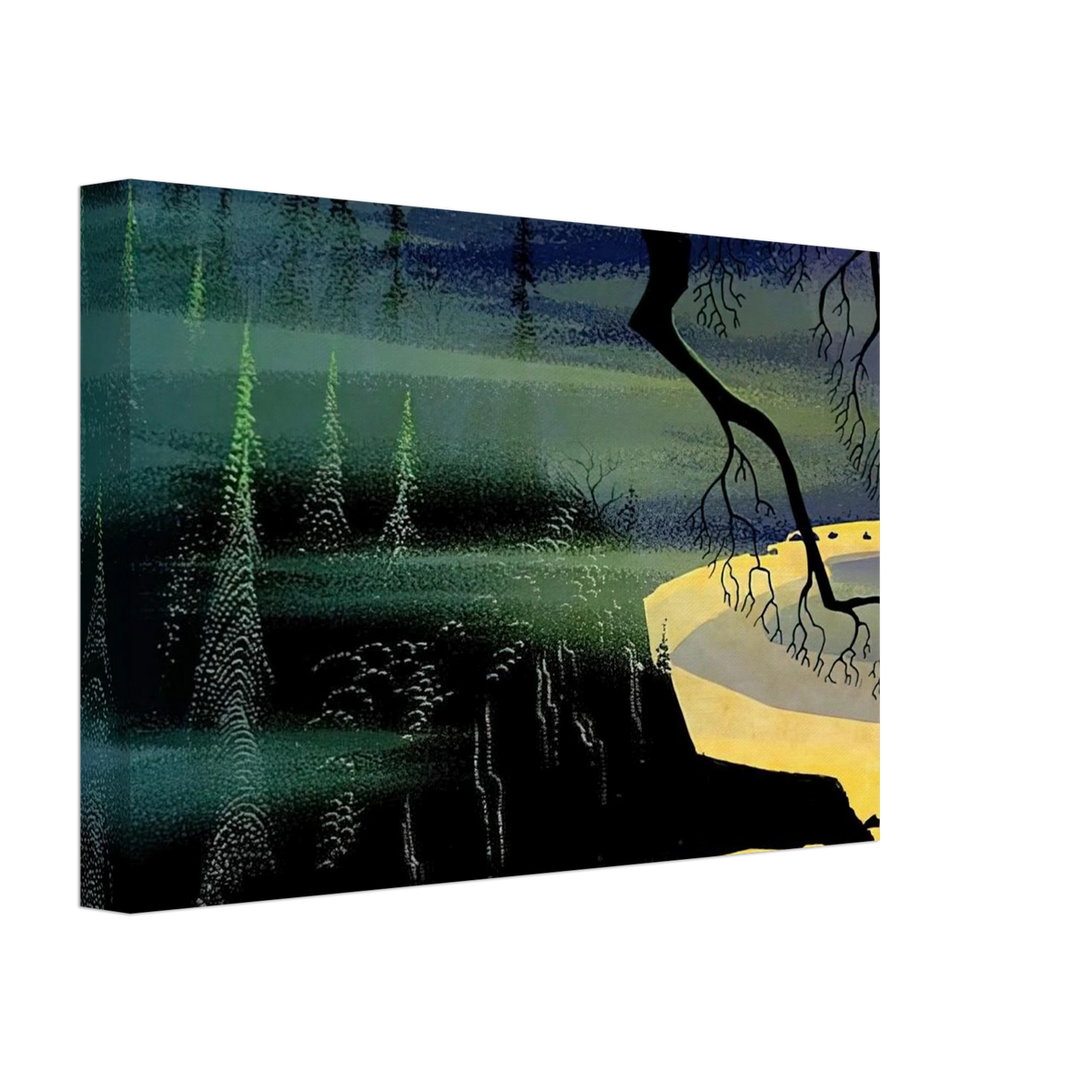 Blue Mist Canvas | Eyvind Earle Canvas | Eyvind Earle Prints