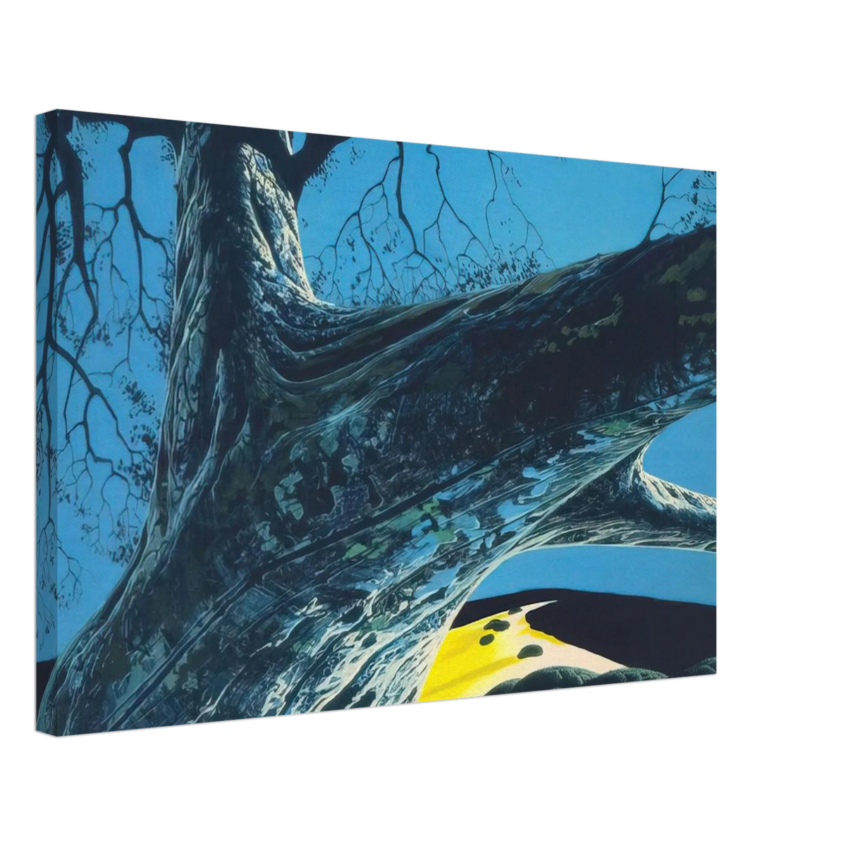 Distant Meadow Canvas | Eyvind Earle Canvas | Eyvind Earle Prints