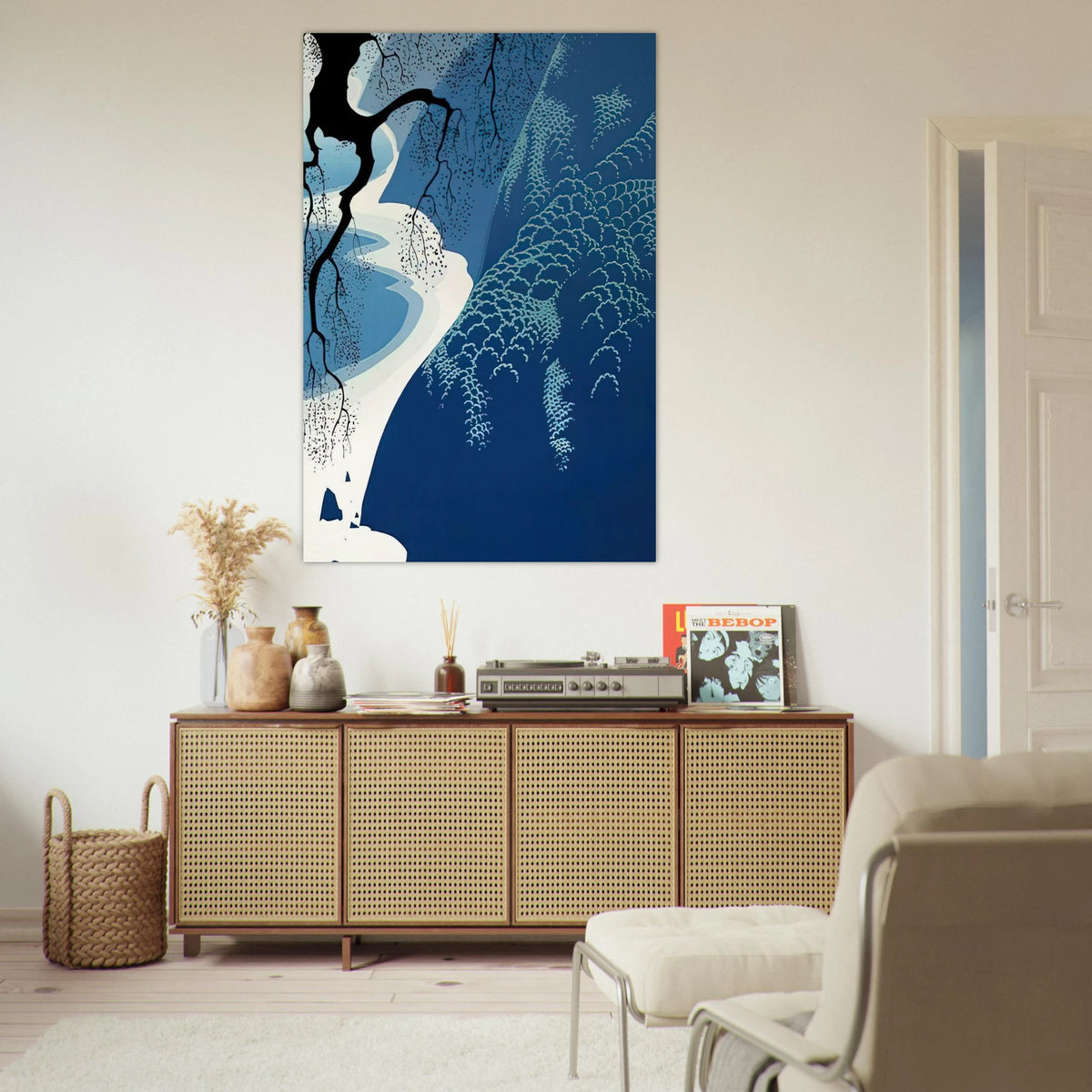 Big Sur and Branch Poster | Eyvind Earle Poster | Eyvind Earle Prints