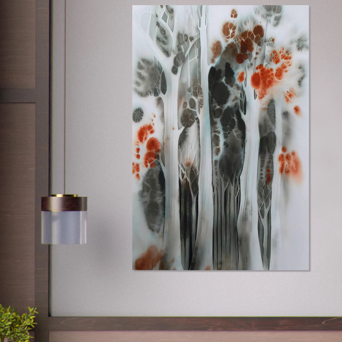 Autumn Forest Poster | Eyvind Earle Poster | Eyvind Earle Prints