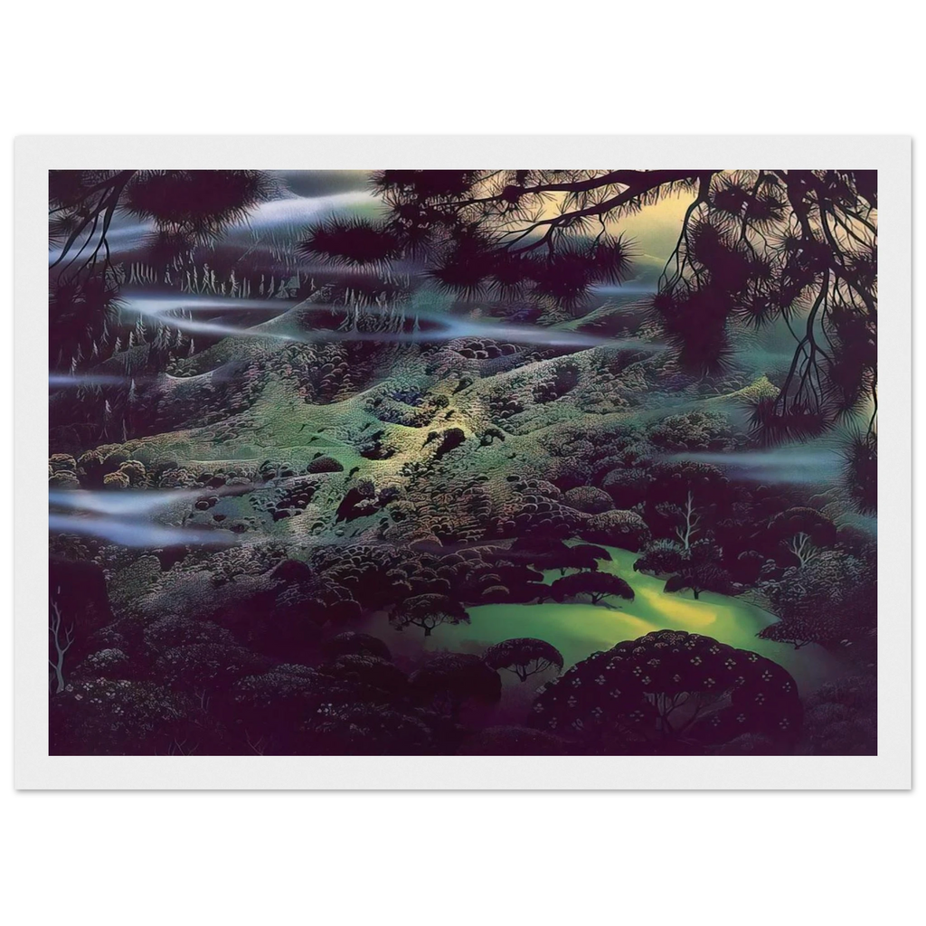 Symphonic Fantasy Framed Poster | Eyvind Earle Framed Prints Wall Art | Eyvind Earle Prints