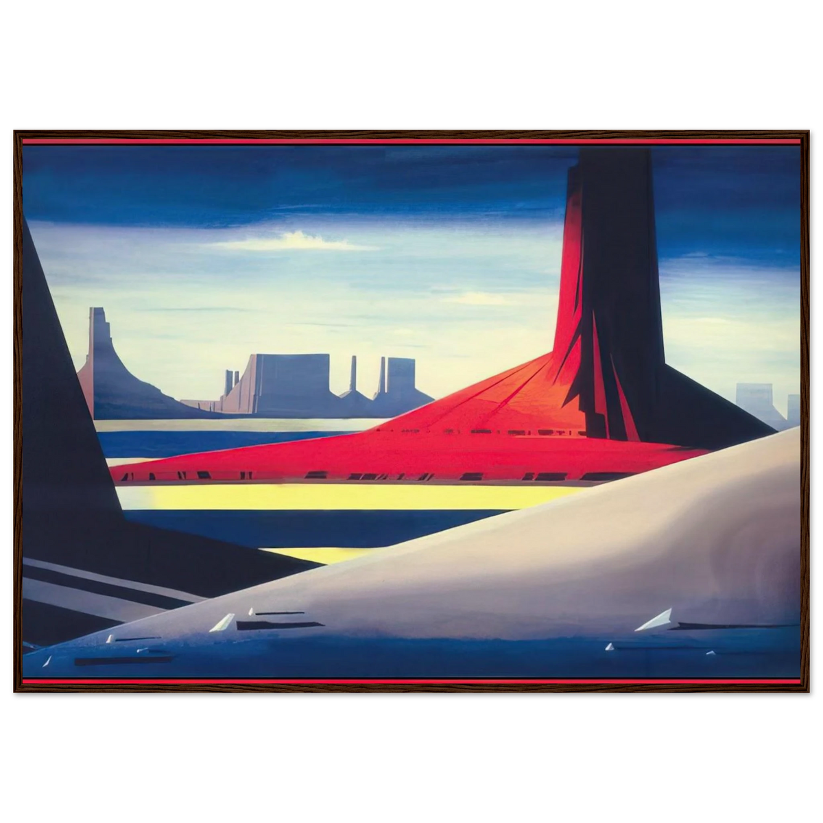 Monument Valley Framed Poster | Eyvind Earle Framed Prints Wall Art | Eyvind Earle Prints