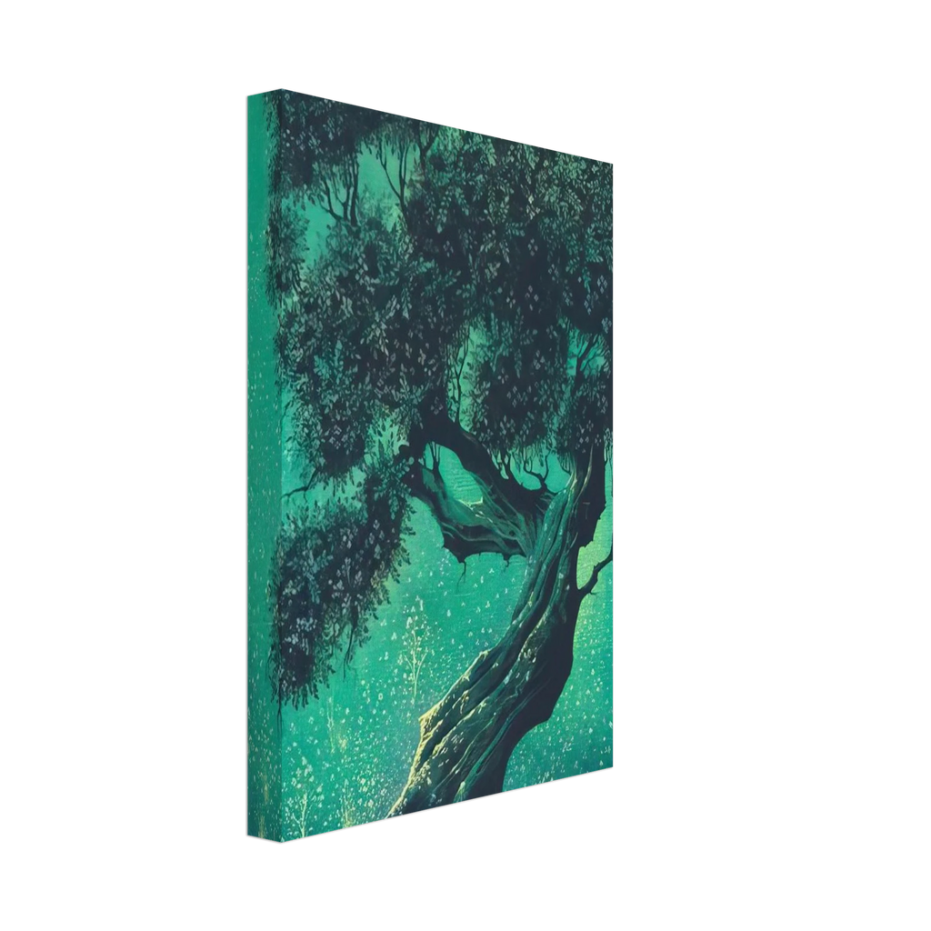 Solitary Bonsai Canvas | Eyvind Earle Canvas | Eyvind Earle Prints