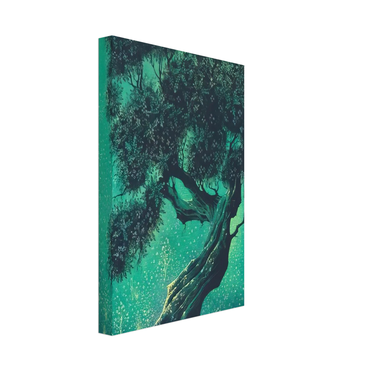 Solitary Bonsai Canvas | Eyvind Earle Canvas | Eyvind Earle Prints
