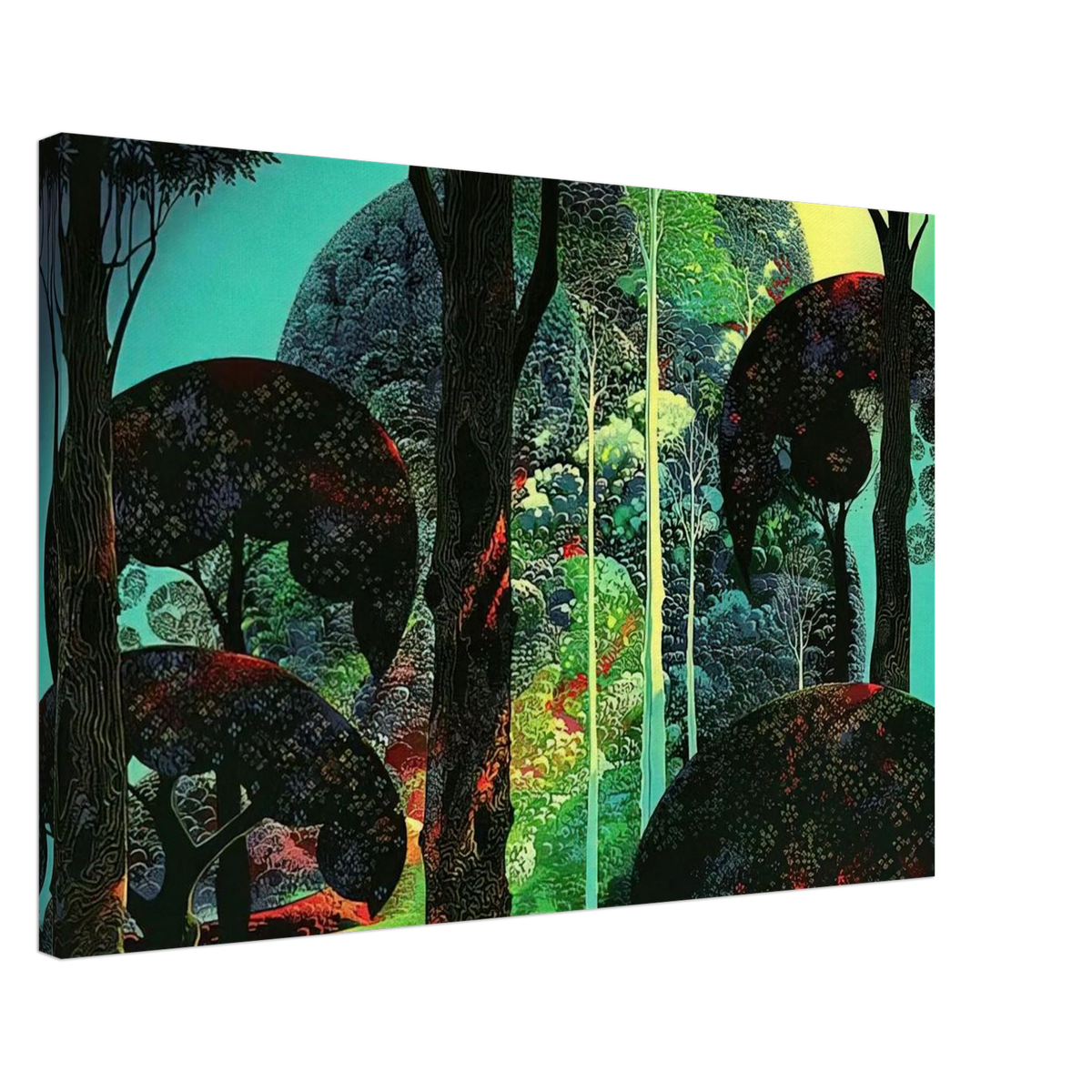 Fired by Sun Canvas | Eyvind Earle Canvas | Eyvind Earle Prints