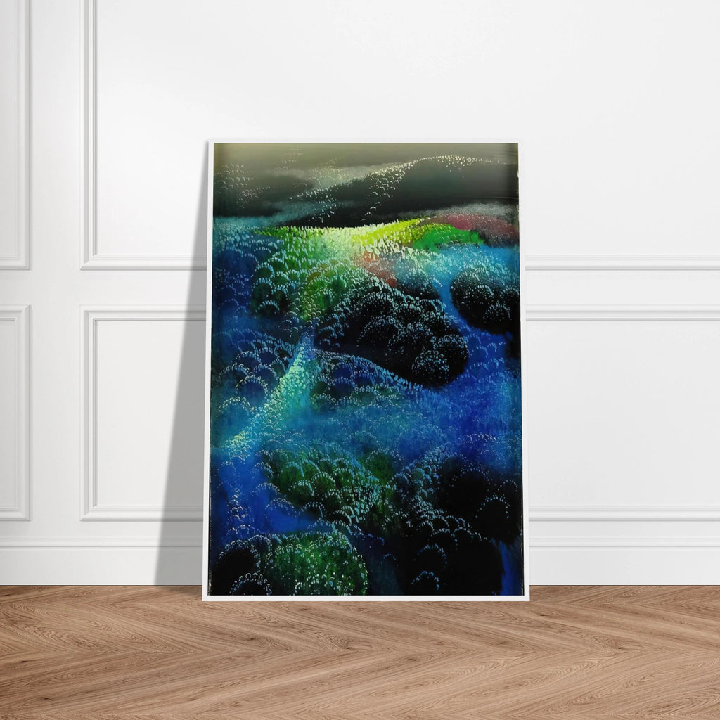 Fields Of Fog Framed Poster | Eyvind Earle Framed Prints Wall Art | Eyvind Earle Prints