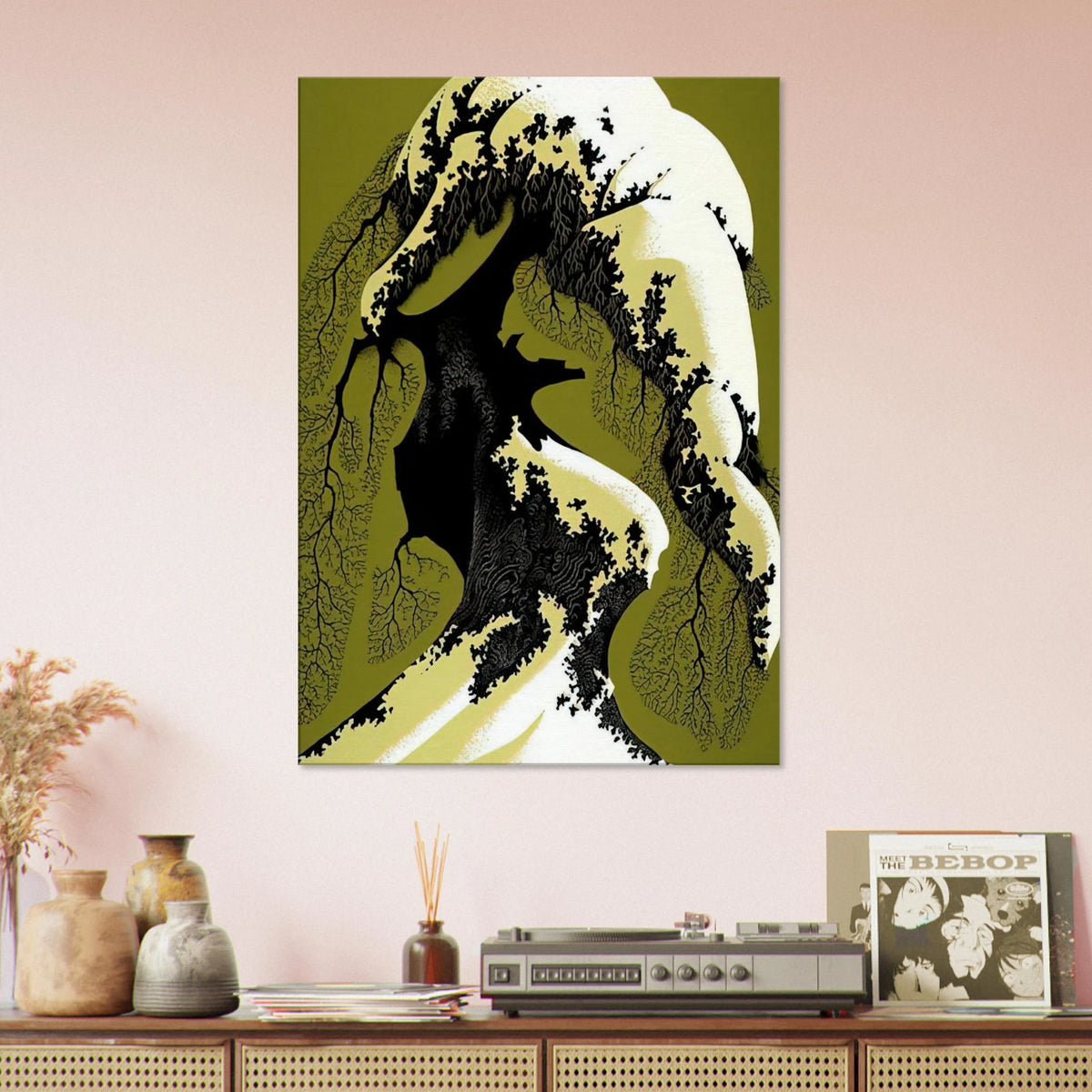 Snow Laden Canvas | Eyvind Earle Canvas | Eyvind Earle Prints