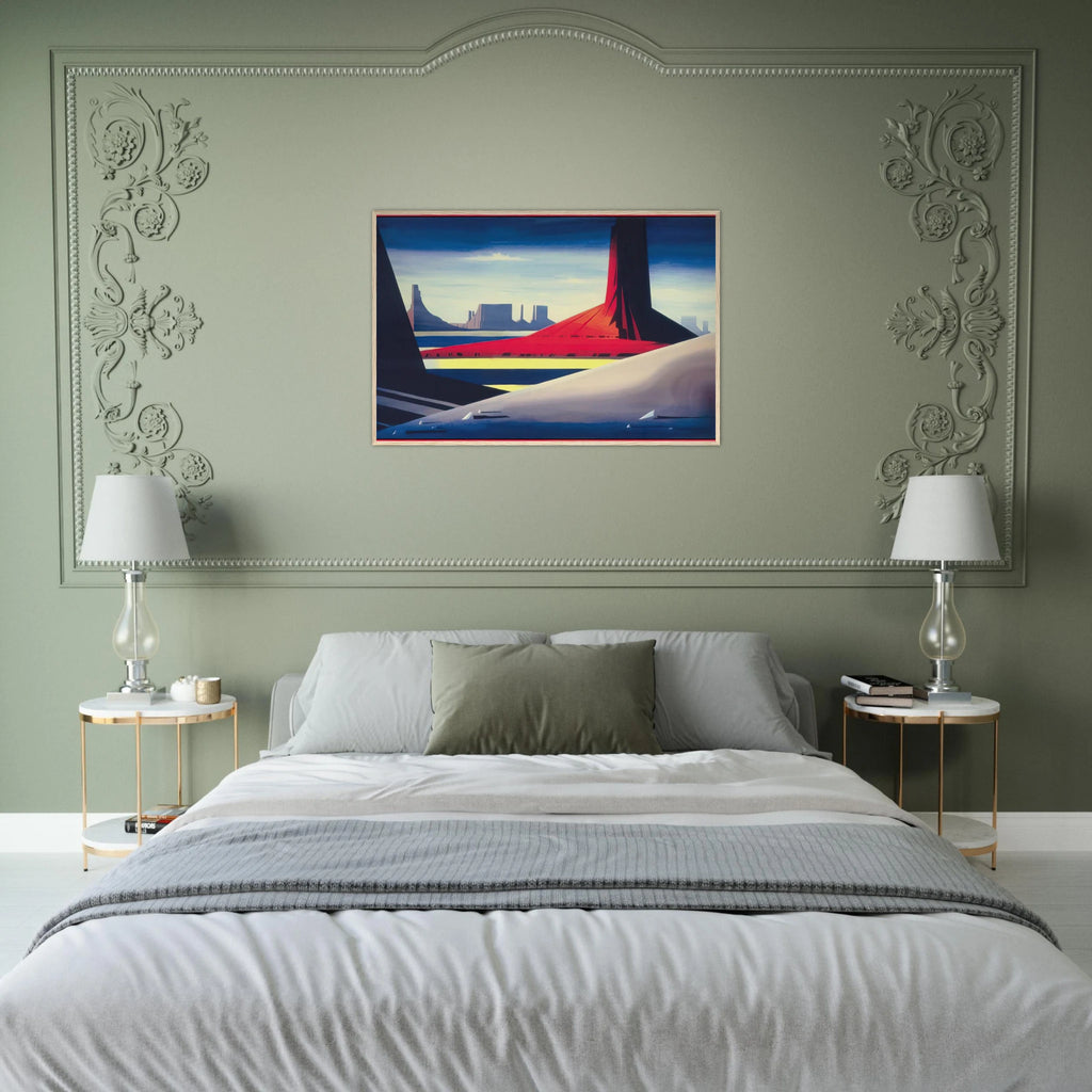 Monument Valley Framed Poster | Eyvind Earle Framed Prints Wall Art | Eyvind Earle Prints