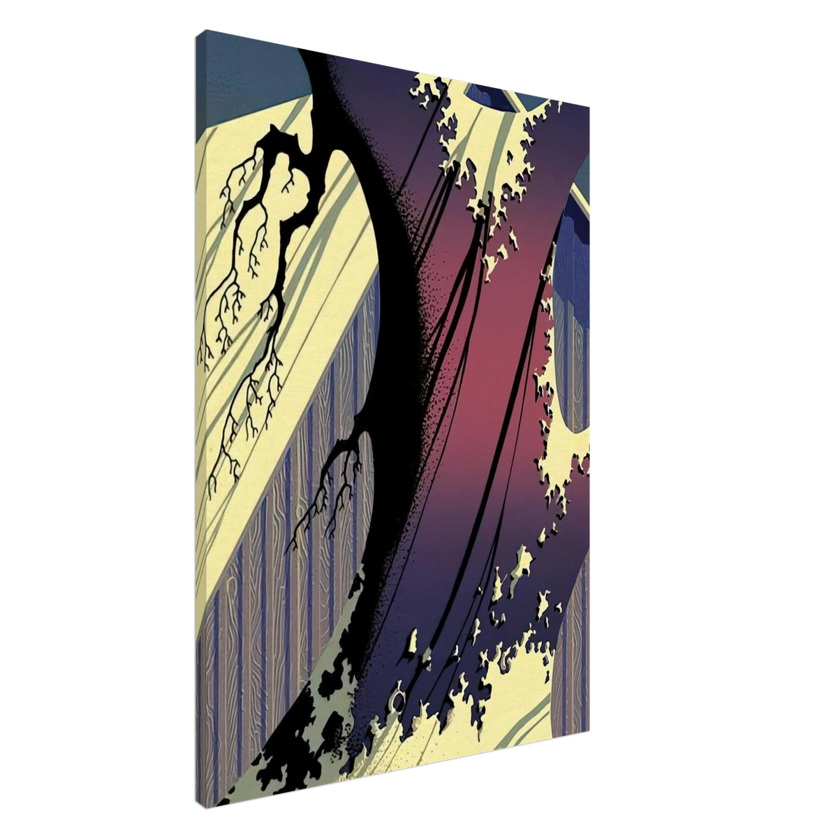 Mauve Barn Canvas | Eyvind Earle Canvas | Eyvind Earle Prints