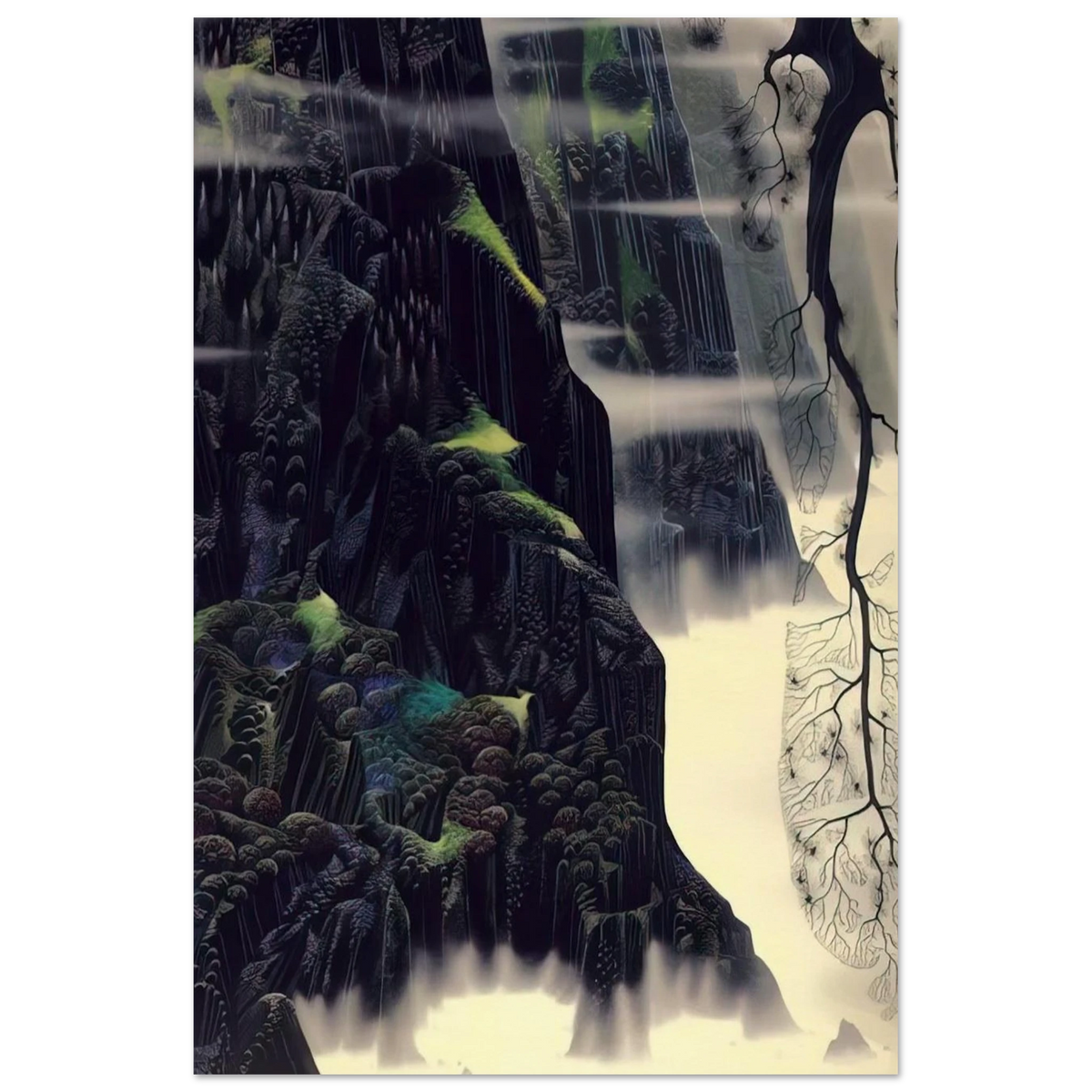 Gray Dawn Poster | Eyvind Earle Poster | Eyvind Earle Prints