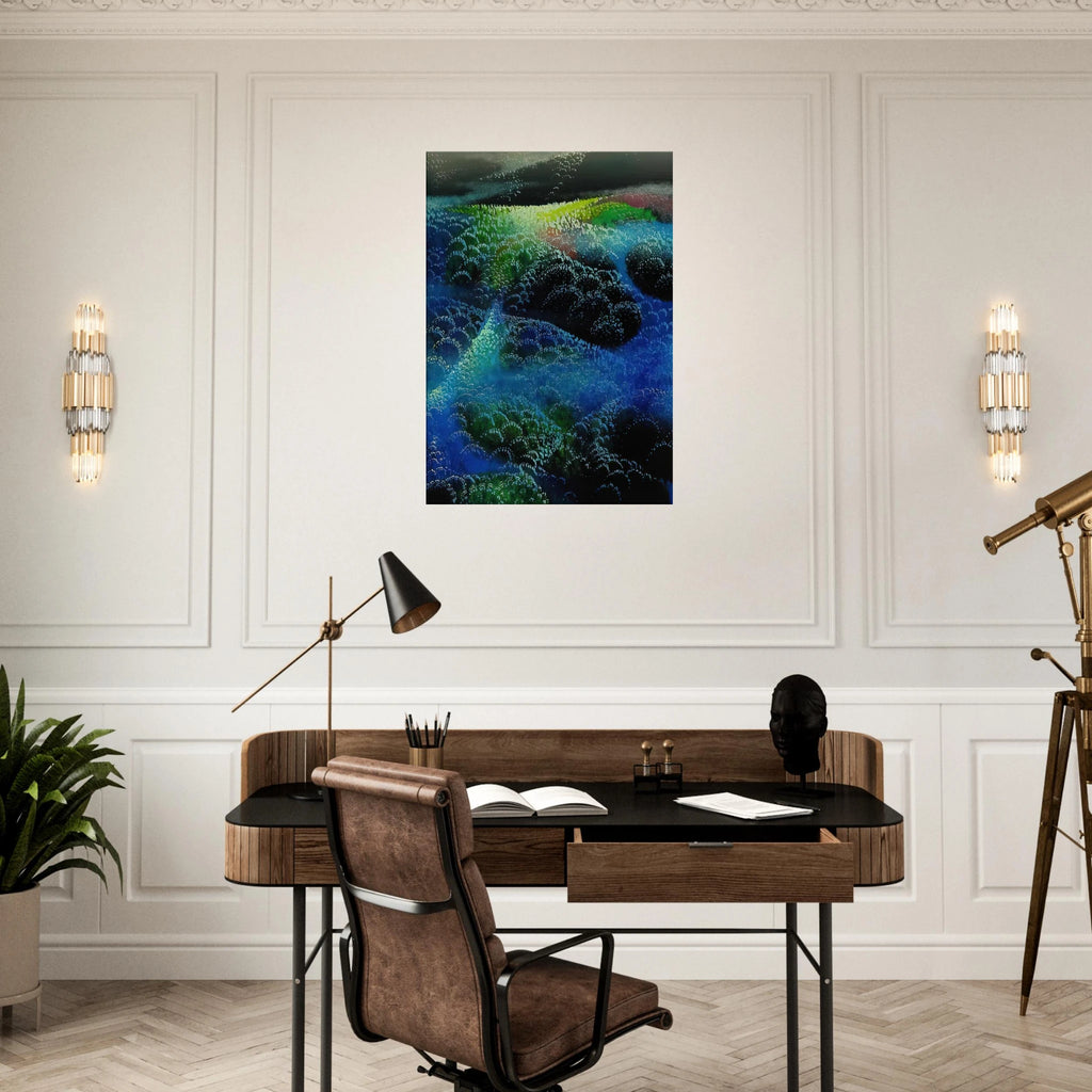Fields Of Fog Canvas | Eyvind Earle Canvas | Eyvind Earle Prints
