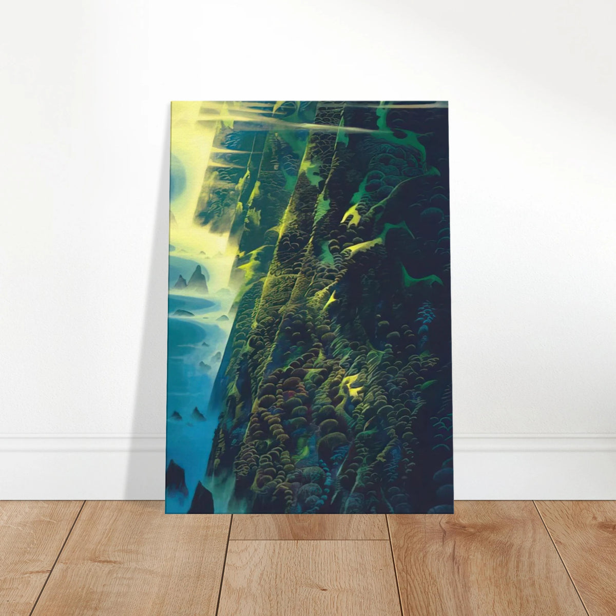 Jeweled Cliffs Canvas | Eyvind Earle Canvas | Eyvind Earle Prints