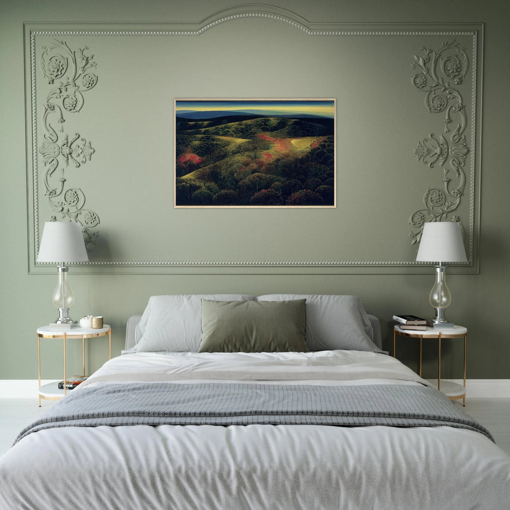 Late October Framed Poster | Eyvind Earle Framed Prints Wall Art | Eyvind Earle Prints