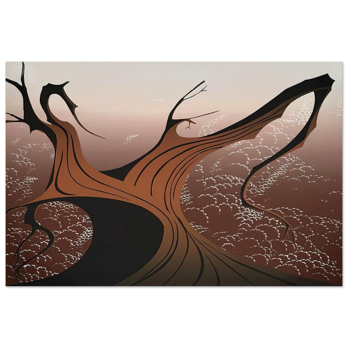 Brown Tree Poster | Eyvind Earle Poster | Eyvind Earle Prints